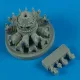 Quickboost F8F Bearcat engine for Hobby Boss - motor