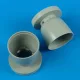 Quickboost P-61 A/B Black Widow correct Cowlings - korrekciós motorburkolatok
