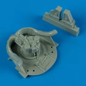   Quickboost F8F Bearcat wheel well details - futóműakna-részletek