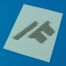   Quickboost F-14 Tomcat air intake covers f. Hobby B - légbeömlő-védőburkolatok, HobbyBoss maketthez
