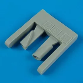   Quickboost A-37 Dragonfly gun barrels for Revell/Mo - fegyvercsövek