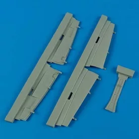   Quickboost F7F Tigercat undercarriage covers f.Ital - futóműajtók, Italeri maketthez