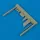 Quickboost A-1 Skyraider antennas for Tamiya - antennák