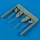 Quickboost IL-2 Shturmovik gun barrels f. Tamiya - fegyvercsövek