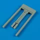 Quickboost MiG-23 Flogger gun barrels for Trumpeter - fegyvercsövek