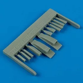   Quickboost Sukhoi Su-7 BKL air intakes f. KP Mod. - légbeömlők, KP Models maketthez