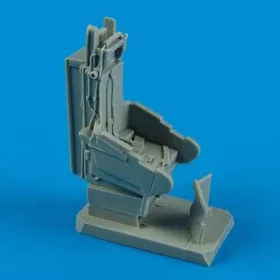   Quickboost F-102A Delta Dart seat w. safety belts - ülés biztonsági övekkel