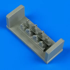 Quickboost Yak-1/1b exhaust for Modelsvit - kipufogócsonkok