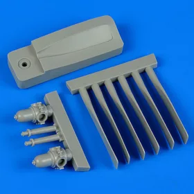  Quickboost S2F Tracker propellers w/tool f.Kinetic - légcsavarok összeállító sablonnal