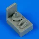 Quickboost Ki45Kai Tei gun barrels for Hasegawa - fegyvercsövek