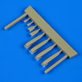   Quickboost Kfir C2/C7 air scoops for Kinetic - levegőbeömlő nyílások