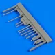 Quickboost PV-1 Ventura gun barrels for Revell - fegyvercsövek