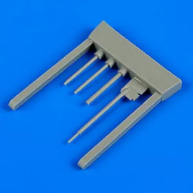   Quickboost MiG-3 late gun barrels a.pitot tube f.Tr - fegyvercsövek és Pitot-cső, késői változat, Trumpeter maketthez