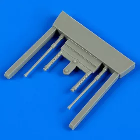 Quickboost A6M Zero gun barrels for Tamiya - fegyvercsövek