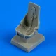 Quickboost Lavochkin La-5/La-5F/La-5FN seat w.safet - ülés