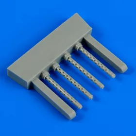  Quickboost EMB-314 Super Tucano gun barrels f.HBoss - fegyvercsövek, HobbyBoss maketthez