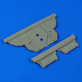   Quickboost F-101A/C Voodoo undercarriage cover f.KH - futóműajtók, Kitty Hawk maketthez
