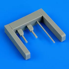   Quickboost I-16 gun barrels a.pitot tube f.Eduard - fegyvercsövek
