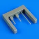 Quickboost I-16 gun barrels a.pitot tube f.Eduard - fegyvercsövek