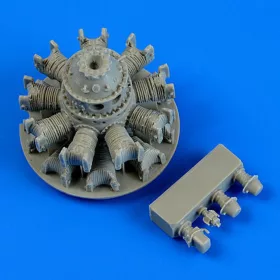 Quickboost F4U-5 Corsair engine for Hobby Boss - motor