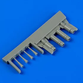   Quickboost F4U-5 Corsair night gun barrels f.HobbyB - fegyvercsövek, HobbyBoss maketthez