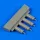 Quickboost F4U-5 Corsair gun barrels without pylons for Hasegawa - fegyvercsövek
