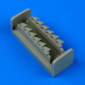 Quickboost P-51A Mustang exhaust for ICM - kipufogócsonkok