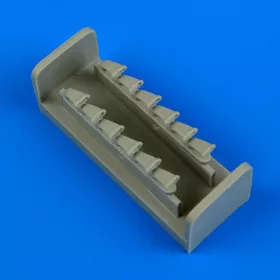   Quickboost A-36A Apache exhaust f.Italeri/ACC. - kipufogócsonkok, Italeri / Accurate Miniatures maketthez