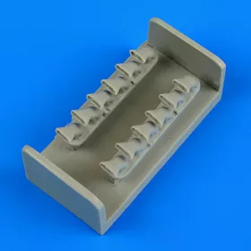   Quickboost P-40M Kitty Hawk exhaust for Hobby Boss - kipufogócsonkok