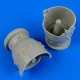Quickboost A-20G Havoc cowlings for Italeri/AMT - motorburkolatok
