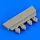 Quickboost SBD-5 Dauntless exhaust for Italeri/ACC - kipufogócsonkok