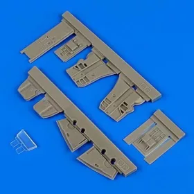   Quickboost F-4C/D Phantom II undercarriage covers for Academy+ - futóműajtók