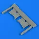Quickboost I-153 cockpit doors for ICM - I-153 – kabinajtók