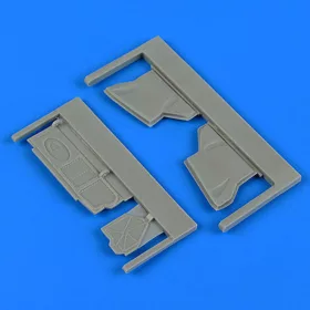   Quickboost Su-25K Frogfoot undercarriage covers for KP/Smér - futóműajtók, KP Models / Směr maketthez