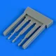 Quickboost Gloster Javelin control lever for Airfix - botkormány