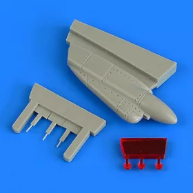   Quickboost F-14A/B Tomcat chin pod-early v. for Tamiya - áll alatti szenzorkonténer, korai változat