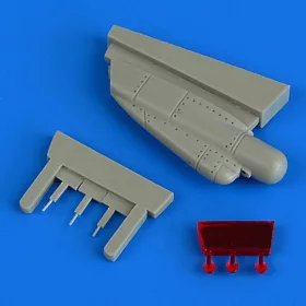   Quickboost F-14A/B Tomcat chin pod with ECM antenna for Tamiya - áll alatti szenzorkonténer ECM-antennával