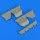 Quickboost F/A-22A Raptor undercarriage covers for HASEGAWA - futóműajtók
