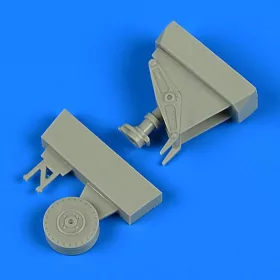 Quickboost A-1J Skyraider tailwheel for Tamiya - farokkerék