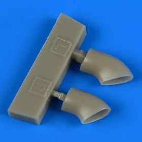   Quickboost EMB 312 Tucano exhaust for Hobby Boss - kipufogócsonkok