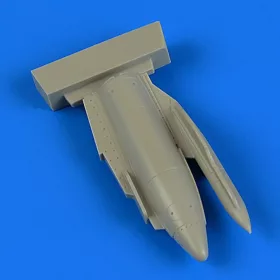  Quickboost Su-17M4 Fitter-K correct tail antenna for Hobby Boss - korrekciós farokantenna