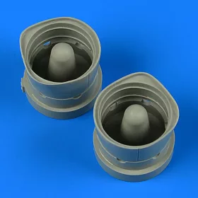   Quickboost Yak-28P/PP Firebar exhaust gondols f.Bob - kipufogógondolák, Bobcat maketthez