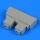 Quickboost Bf 109F/G shell case for Eduard - lőszerhüvely-részlet