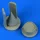 Quickboost MiG-21MF correct radome for Eduard - korrekciós radarburkolat