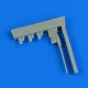 Quickboost MiG-25 antennas for ICM - antennák