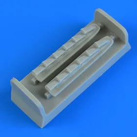 Quickboost Bf 109G-10 exhaust for Revell - kipufogócsonkok