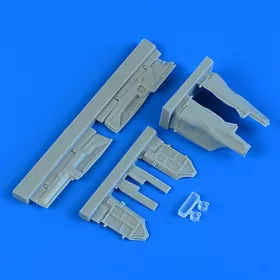   Quickboost MiG-29 Fulcrum undercarriage covers f.Academy - futóműajtók