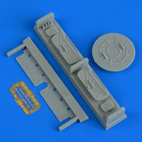   Quickboost MiG-23 FOD covers for Trumpeter - FOD-védőburkolatok