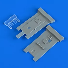   Quickboost Bristol Beaufighter cockpit's doors for Revell - kabinajtók
