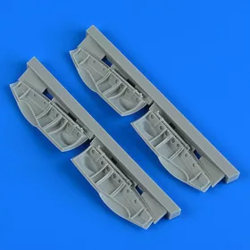   Quickboost Bristol Beaufighter undercarriage covers for Revell - futóműajtók